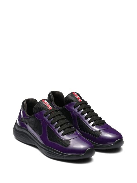 prada fabric low sneakers